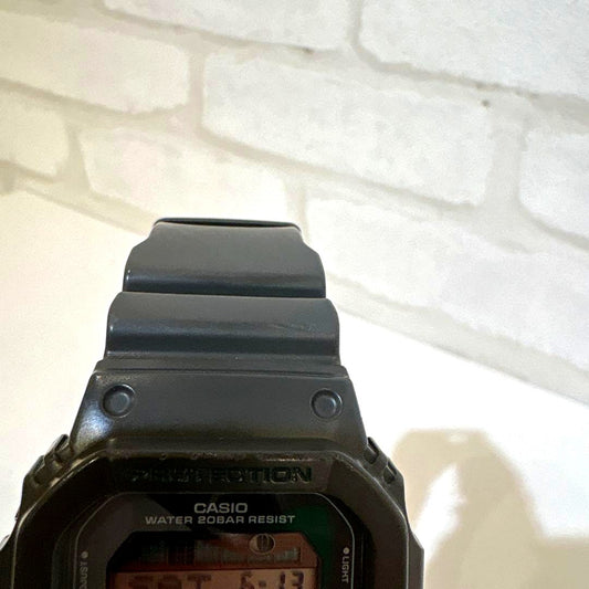 Casio G-Shock G-Lide GLX-5600VH-1JF gray watch body front view
