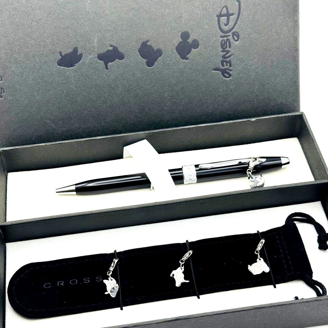 Cross Disney Mickey Mouse charm ballpoint pen with replacement cartridge Japan import