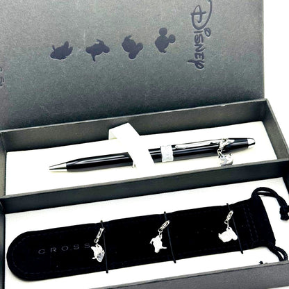 Cross Disney Mickey Mouse charm ballpoint pen with replacement cartridge Japan import