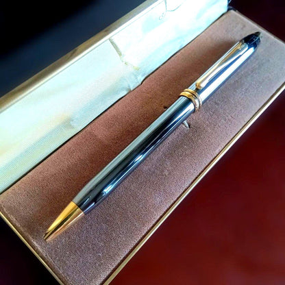 Cross Townゼント USA Ballpoint Pen with Case in Gunmetal Black — Japan Import