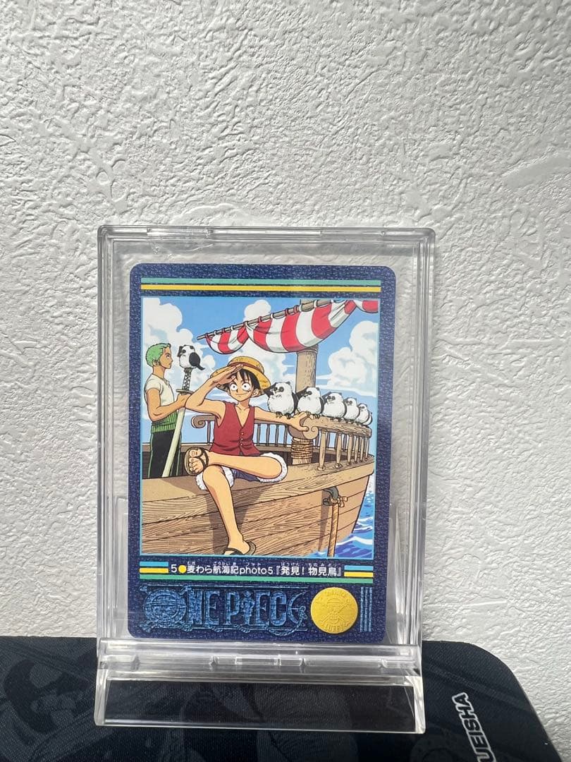 One Piece Visual Adventure Photo5 Found Lookout Bird collectible card in good condition