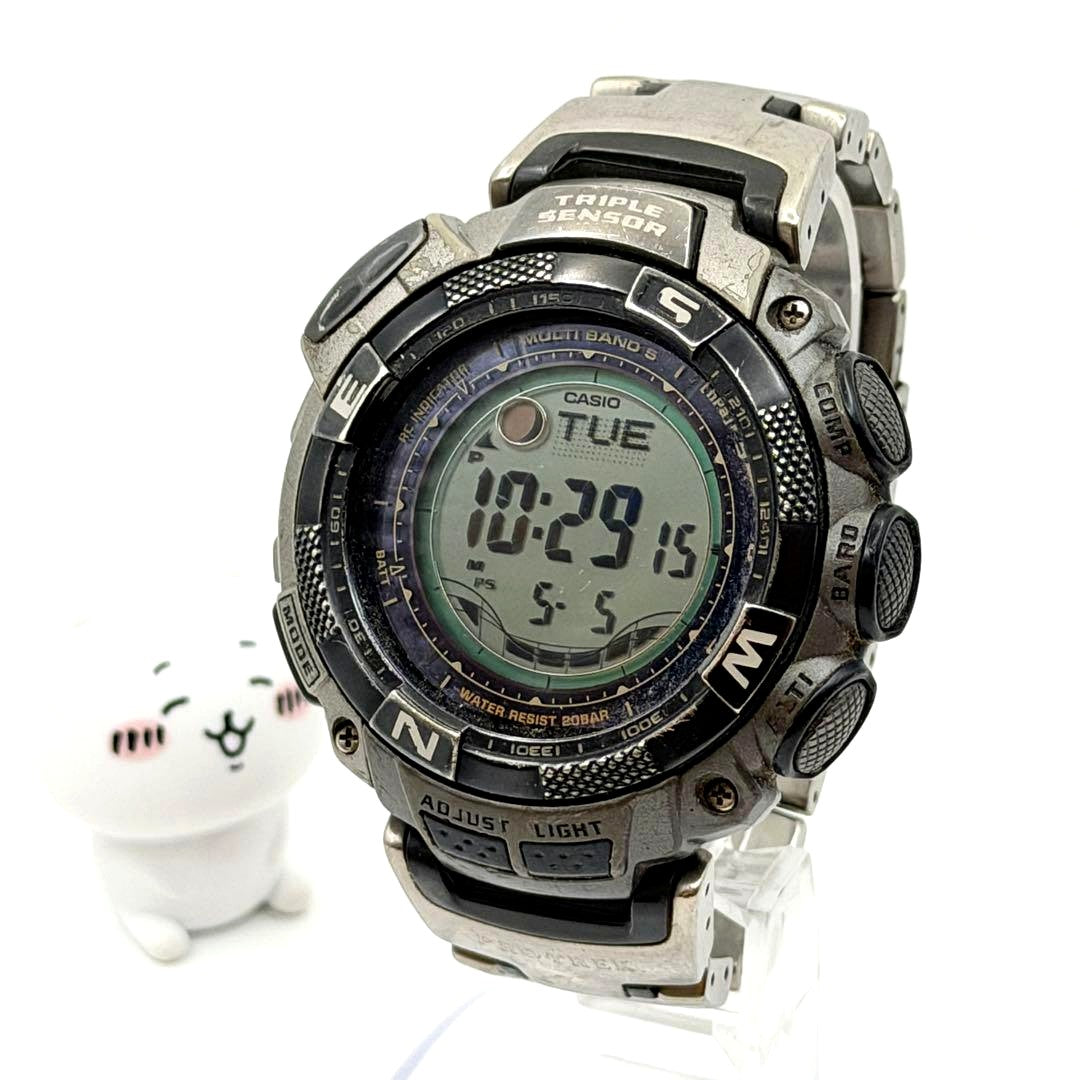 Casio Pro Trek Triple Sensor Watch
