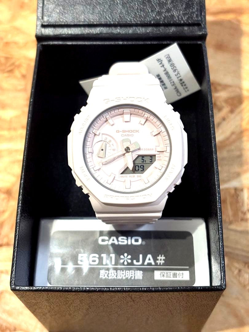 Casio G-Shock GMA-S2100BA-4AJF Pink Watch with Box and Tag — Japan Import