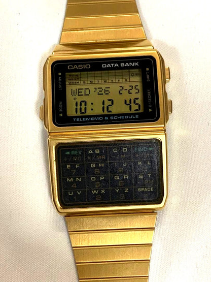 Casio Data Bank Digital Wristwatch with Calculator Function — Japan Import