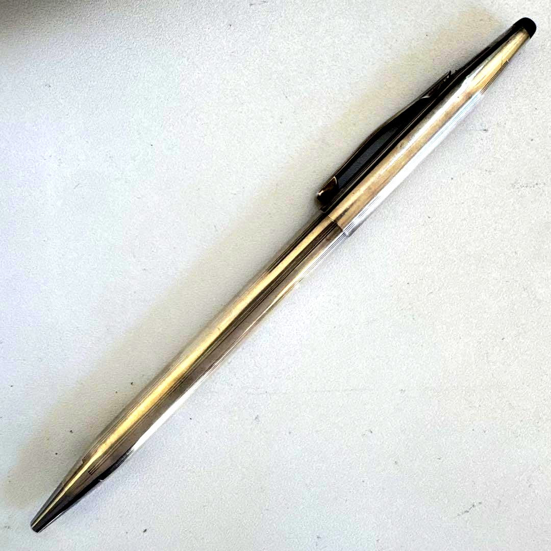 Vintage Cross Classic Century 925 sterling silver ballpoint pen with twist mechanism