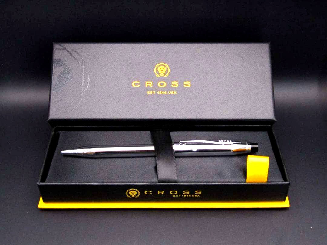 Cross Century II 3502WG Chrome Oil-Based Ballpoint Pen - Japan Import