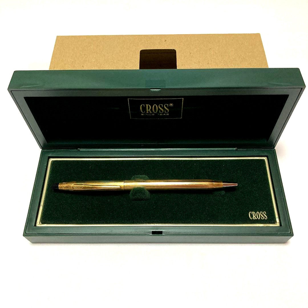 Cross Gold Ballpoint Pen Old Model Rare Japan Import
