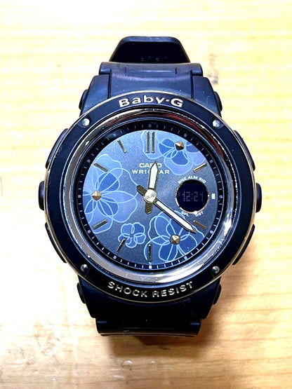 Baby-G Casio Floral Dial BGA-150FL watch body only with shock-resistant and water-resistant features