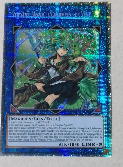 Wynn La Charmeuse of Wind RIRA-FR046 first edition card with visible scratch marks from Japan import