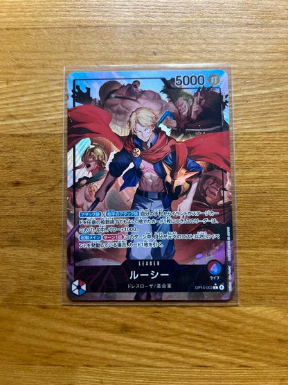 One Piece Card Game One Piece L Lucy Parallel OP15-002 Leader Card