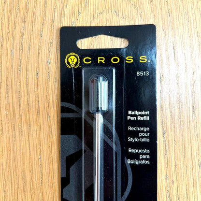 CROSS 8513 black medium size ink refill replacement pen cartridge imported from Japan