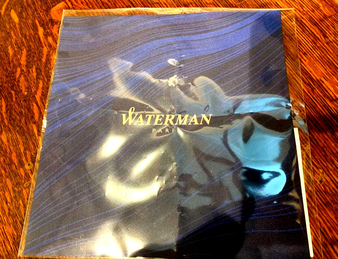 Waterman Retro Poster Cloth