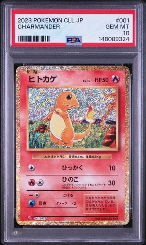 Pokemon Card Series Classic Charizard PSA10 graded Gem Mint Japanese Import