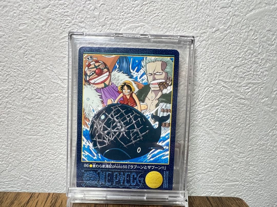 One Piece Visual Adventure No.86 Model 86 collectible Japanese card in good condition