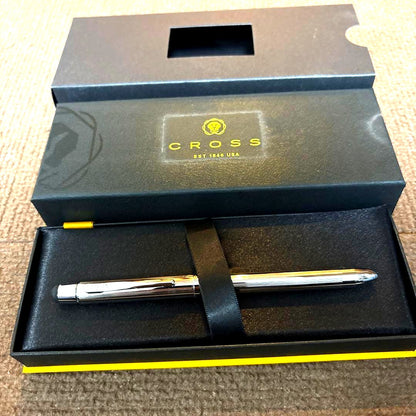 CROSS Tech3 Multi-Function Ballpoint Pen Silver with Dedicated Case