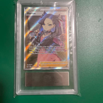 Bandai Pokémon Card featuring Marnie SR shield version ARS10 Maruy from the Pokémon trading card series