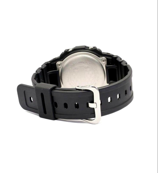 Casio G-Shock DW-5600VT Jam Made 25th Anniversary Limited Edition watch in black with red accents