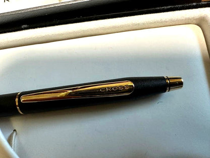 Cross Ballpoint Pen with Box - Black Ink, 13.5 cm (5.3 in) Length — Japan Import