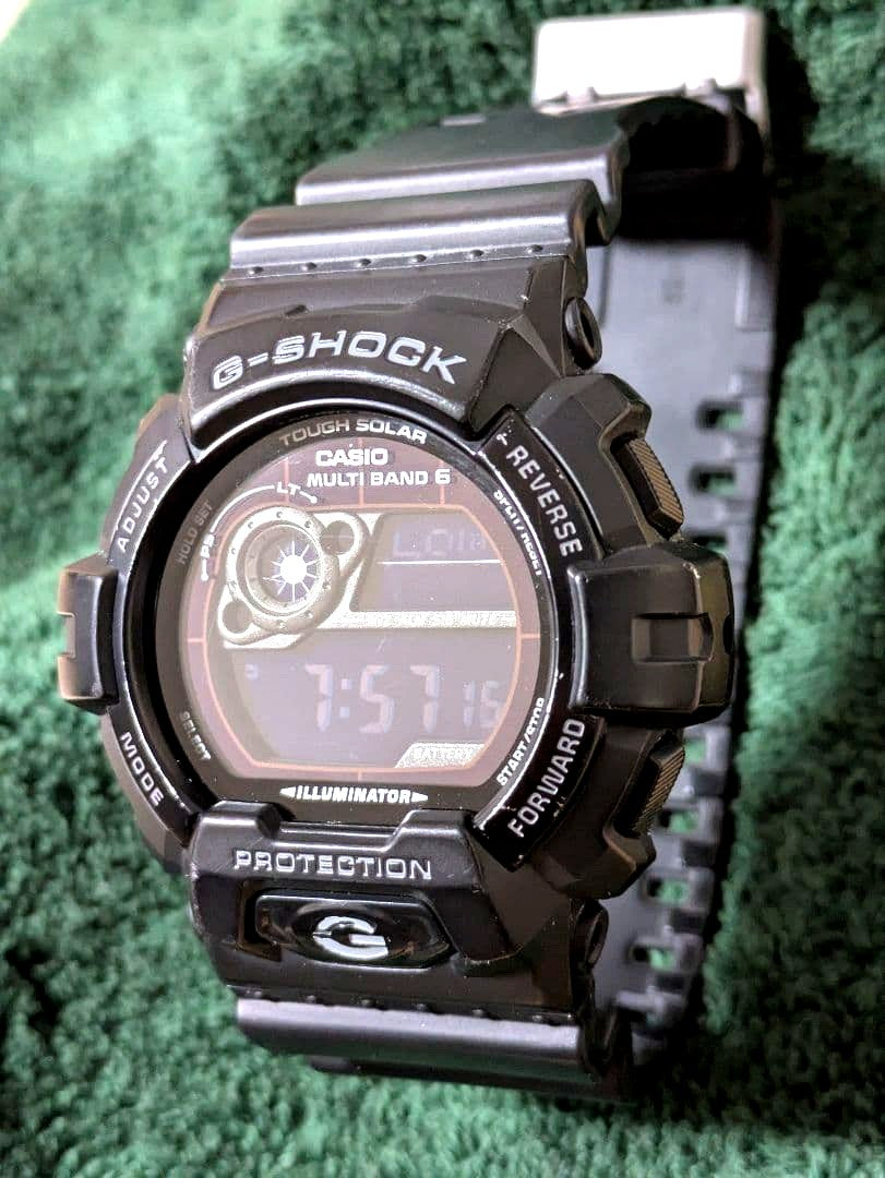 Casio G-Shock GW-8900A Watch Model Touch Solar Shock Resistant Black Japan Import