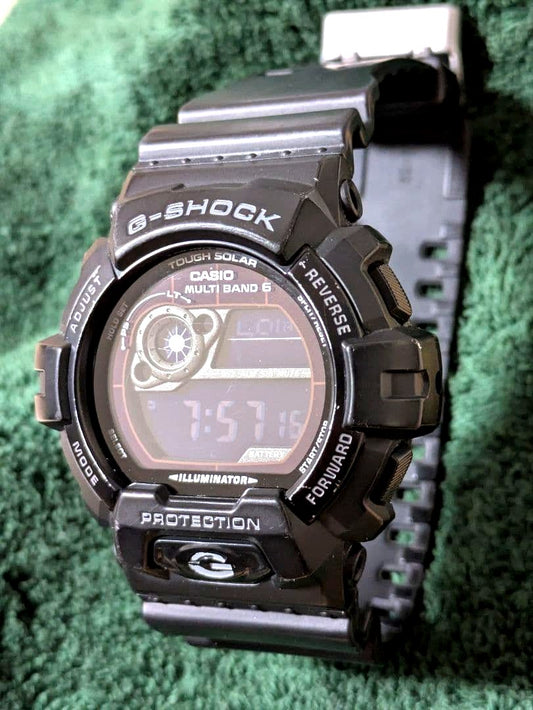 Casio G-Shock GW-8900A black touch solar shock resistant watch Japan import