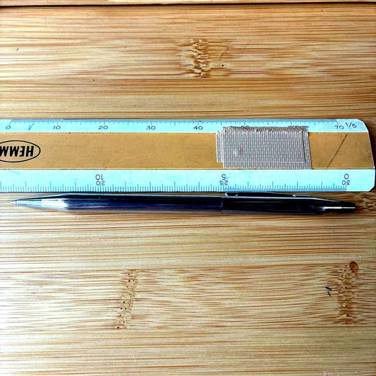 Vintage Cross Classic Century sterling silver pen made in USA with twist mechanism and black Mitsubishi SK-8 refill