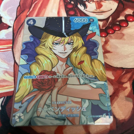 One Piece Cavendish SP Character Card OP10-045 Japanese collectible card from the One Piece series