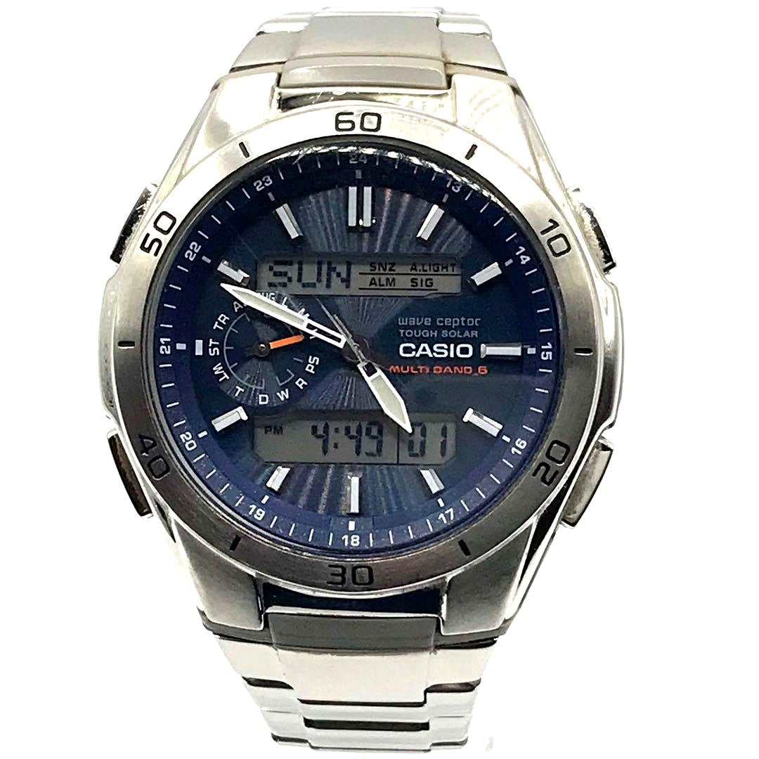 Casio Wave Ceptor Radio Solar Men's Watch Model WVA-M650D-2AJF — Japan Import