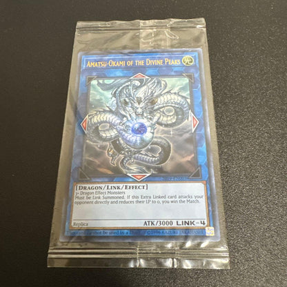 Unopened Yugioh KamifMine Of Amatsu Ookami WCS2019 promotional card sealed and preserved