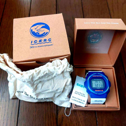 Casio Baby-G Irukuj 30th Anniversary Model BGD-5700UK-2JR blue digital watch