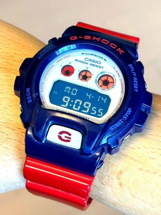 Casio G-Shock DW-6900AC vintage multi-color eye unisex watch with color LCD display imported from Japan