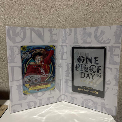 Sealed One Piece Card from One Piece Day 2024 Japan import trading card series