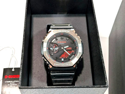 Casio G-Shock GM-2100YRA-8AJF watch with resin and stainless steel case and tough silicone band