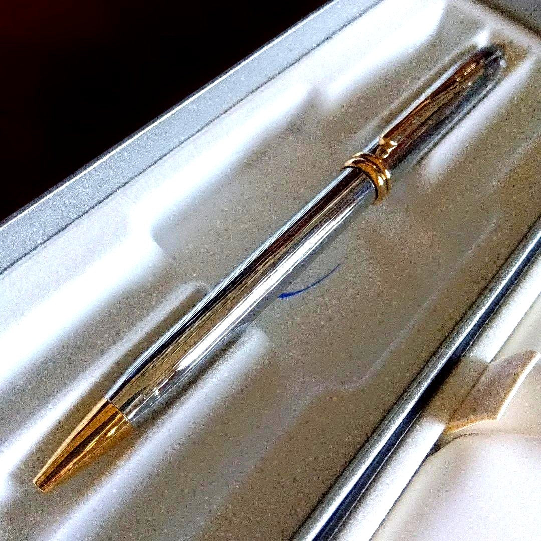 CROSS Townsend Silver and Gold Combination Ballpoint Pen — Japan Import
