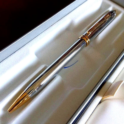 CROSS Townsend Silver and Gold Combination Ballpoint Pen — Japan Import
