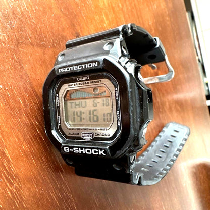Casio G-Shock GLX-5600 black digital watch with stopwatch and alarm features