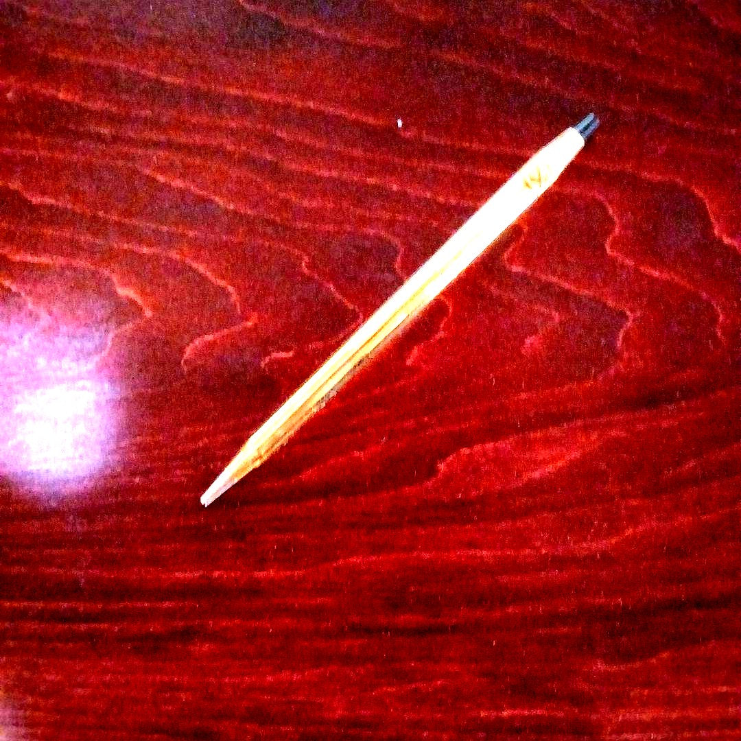Cross Brand Gold Ballpoint Pen with Metal Clip Twist Mechanism