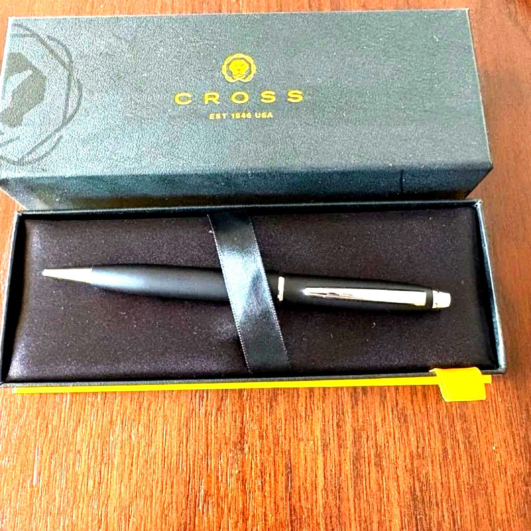 Cross Black Metal Ballpoint Pen with Dedicated Case