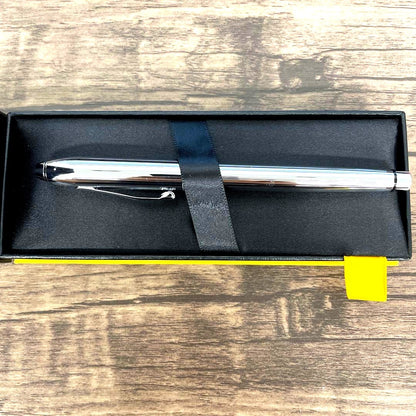 Cross Townsent 535 Chrome Genuine Japanese Gel Ballpoint Pen N535 — Japan Import