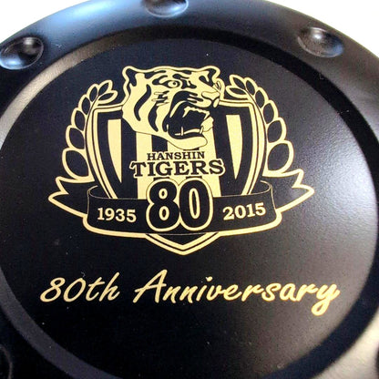 Casio G-Shock DW-6900 Hanshin Tigers 80th Anniversary limited edition watch with black and gold color scheme