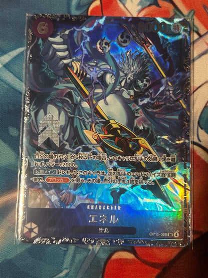 One Piece Energy Flagship Promo Parallel Card Game unopened Japanese packaging