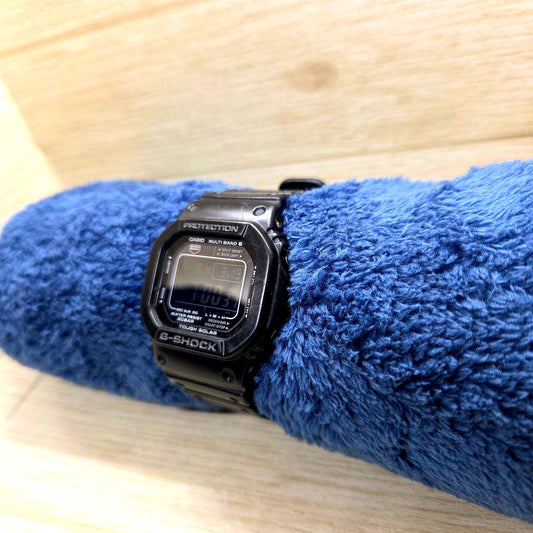 Casio G-Shock GW-M5610-1BJF radio solar resin watch with black band and digital display