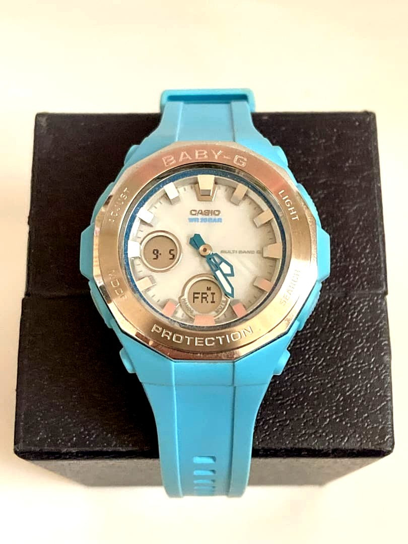 Casio Baby-G BGA-2250-2AJF multi band 6 tough solar water-resistant watch blue Japan import