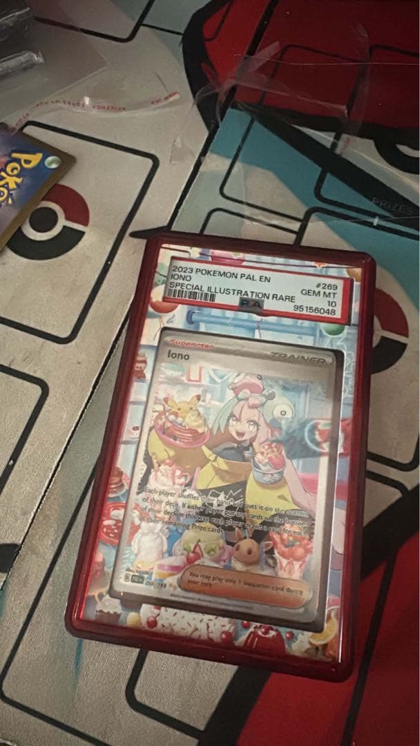 2003 Nanjamo SAR SV2D Crease Burst English Pokémon card Iono Illustrator Rare Gem Mint condition