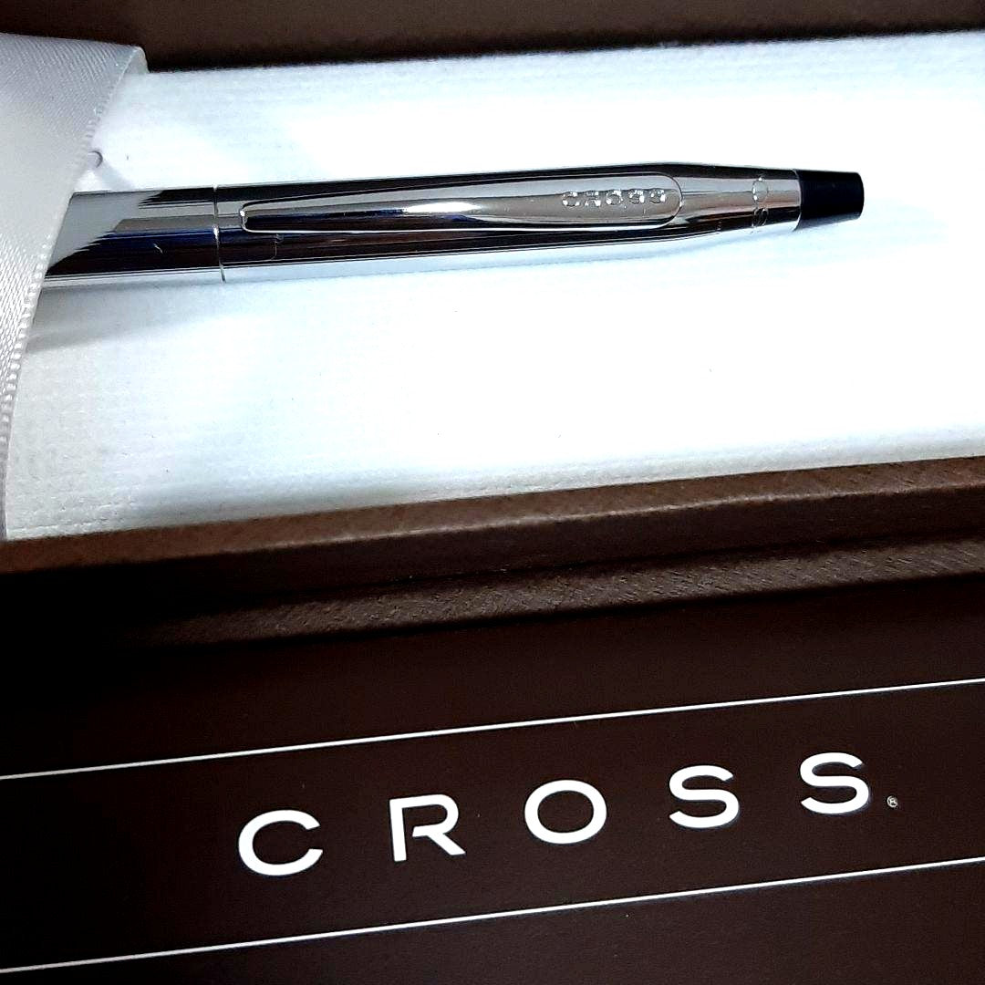 Cross Classic Century Collection Silver Ballpoint Pen with Gift Box