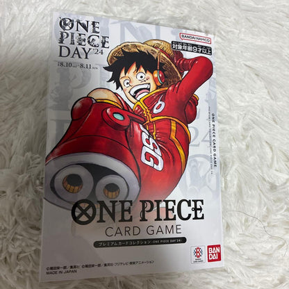 One Piece Day 24 Premium Card Collection with Monkey D. Luffy and Don Japanese trading cards set