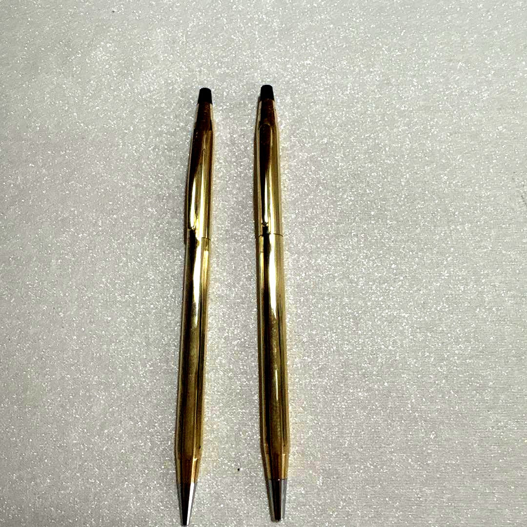 Cross Gold Series Ballpoint Pen and Mechanical Pencil Set