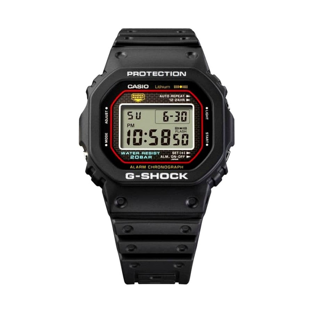 Casio G-Shock DW-5000R-1AJF digital watch with square case and black resin band Japan import