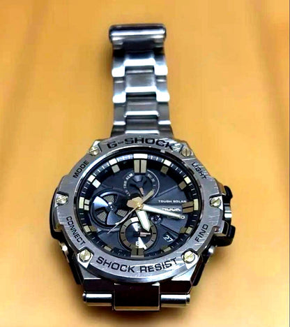 Casio G-Shock G-Steel GST-B100 Solar Watch for Men — Japan Import