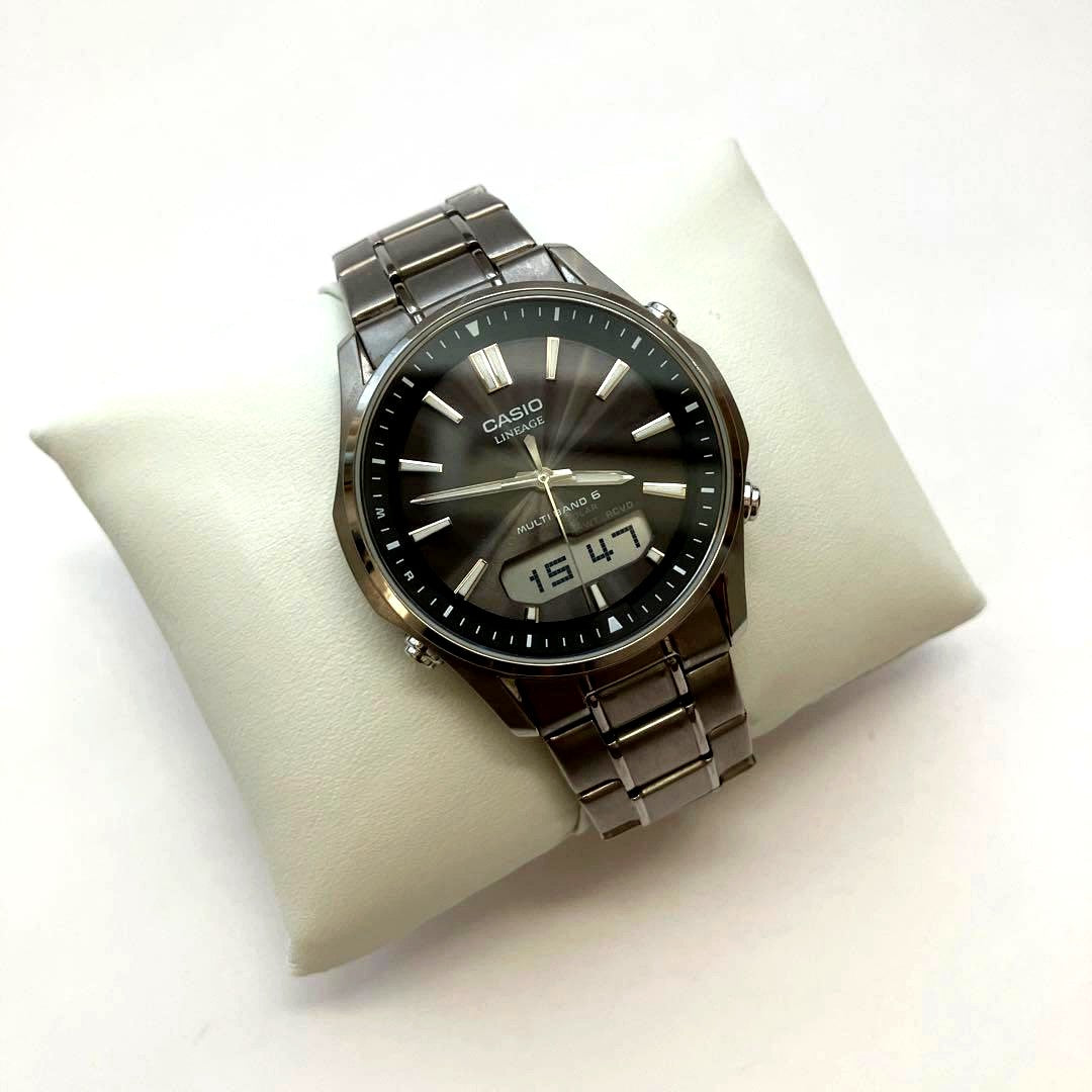 Casio Lineage Solar Atomic Digital Watch Model LCW-M100TSE-1AJF