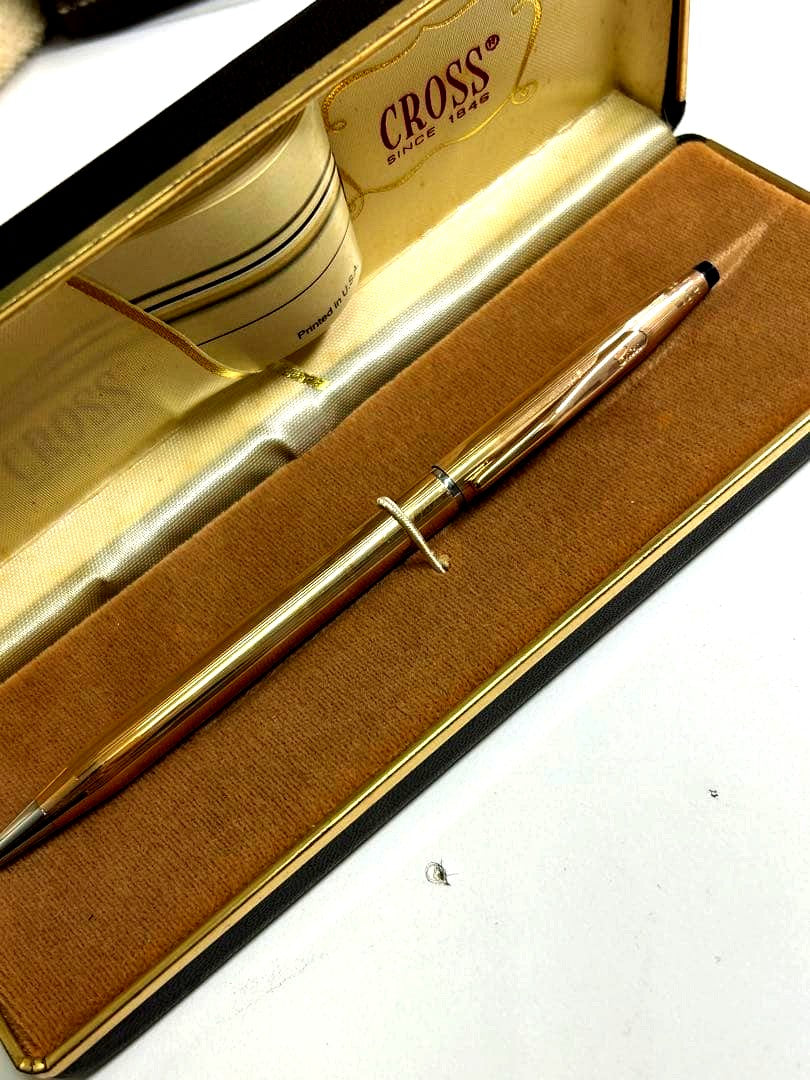 Cross Ballpoint Pen 14KT GF Classic Century with Box — Japan Import